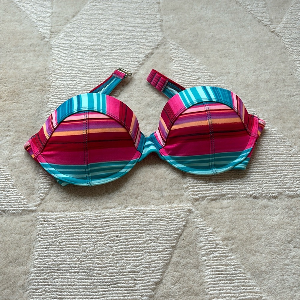 Roxy Strapless Bikini Top Size S